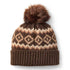 Ariat Bristol Pattern Ladies Beanie - Chocolate Brown